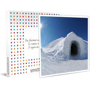 SMARTBOX, Übernachtung In Einem Mit Schneekunstwerken Dekorierten Iglu, Tandem-flug Und Abendessen In Davos - Geschenkbox Unisex, Übernachtung in einem mit Schneekunstwerken dekorierten Iglu, Tandem-Flug und Abendessen in Davos