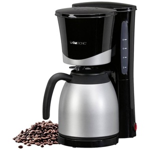 Clatronic, Clatronic KA 3327 schwarz Kaffeemaschine Fassungsvermögen Tassen=10