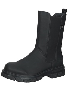Rieker, Rieker Damen Chelsea Boot Schwarz, Rieker Chelseaboots, Stiefelette, Blockabsatz, Boots mit breitem Stretcheinsatz
