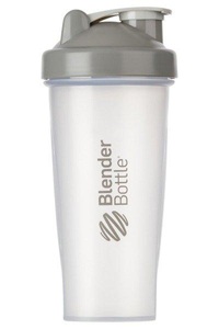 Blender Bottle, 28oz / 820ml BlenderBottle Classic Clear, Pebble Grey, Blender Bottle, Unsere Neuheiten, Blender Bottle Original Classic Clear Shaker für Eiweiss- und Sportgetränke, Produkte & Wohnen