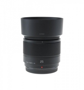 Panasonic, Panasonic Lumix G 25mm f/1.7 schwarz Objektiv, Panasonic - Lumix G 25mm f/1.7 Hybridobjektiv schwarz, Schwarz, One Size