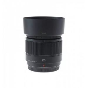 Panasonic, Panasonic Lumix G 25mm f/1.7 schwarz Objektiv, Panasonic - Lumix G 25mm f/1.7 Hybridobjektiv schwarz, Schwarz, One Size