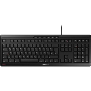 Cherry, CHERRY Stream USB-Tastatur Französisch, AZERTY Schwarz, Cherry Tastatur Stream FR-Layout Schwarz