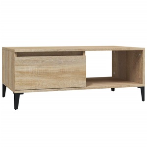 vidaXL, vidaXL Couchtisch Sonoma-Eiche 90x50x36,5 cm Holzwerkstoff, 