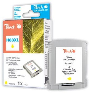 Peach, Peach Tintenpatrone gelb kompatibel zu HP No. 88XL, C9393AE, Peach Tinte HP Nr. 88XL (C9393AE) Yellow