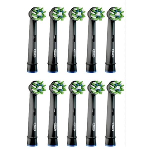 Oral-B, Oral-B Pro CrossAction 10er Bürstenkopf Schwarz, Oral-B Pro CrossAction 10er Bürstenkopf Schwarz