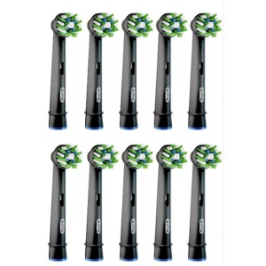 Oral-B, Oral-B Pro CrossAction 10er Bürstenkopf Schwarz, Oral-B Pro CrossAction 10er Bürstenkopf Schwarz