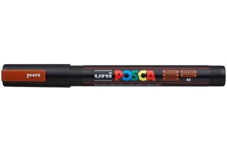 uni-ball, UNI-BALL Posca Marker 0,9-1,3mm PC-3M BRONZE bronze