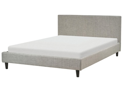 Beliani, Bett mit Lattenrost aus Polyester Modern FITOU Bett mit Lattenrost aus Polyester Modern FITOU