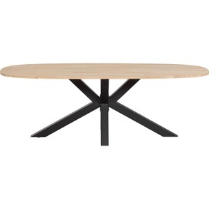 mutoni living, Massivholztisch Tablo Eiche unbehandelt 220x90, Massivholztisch Tablo Eiche unbehandelt 220x90