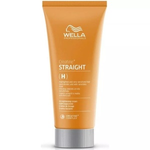 Wella Professionals, Wella Professionals Creatine Straight H Smoothing Cream 200 ml, Wella Creatine+ Straight H/S für gesträhntes bis sensibles Haar 200 ml