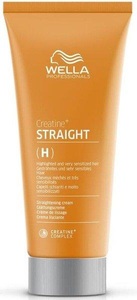 Wella Professionals, Wella Professionals Creatine Straight H Smoothing Cream 200 ml, Wella Creatine+ Straight H/S für gesträhntes bis sensibles Haar 200 ml