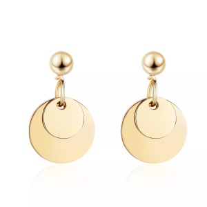 undefined, Ailoria - Aurora Ohrringe mit Schmucktäschchen, AILORIA - AURORE Ohrringe, 13mm, Gold