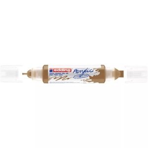 edding, EDDING Acrylmarker 5400 double liner 5400-924 reichgold sdm, Edding Acrylmarker 5400 double liner, reichgold sdm, 5400-924