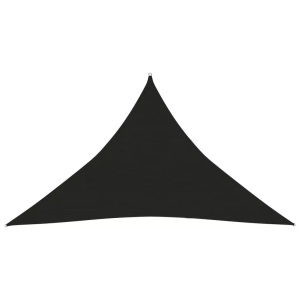 vidaXL, vidaXL Sonnensegel 160 g/m² Schwarz 5x5x6 m HDPE, vidaXL Sonnensegel 160 g/m² Schwarz 5x5x6 m HDPE