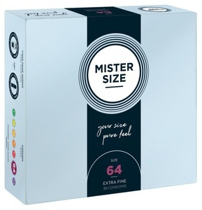 Mister Size, Mister Size 64, MISTER SIZE 64 Kondome (36 Stk)
