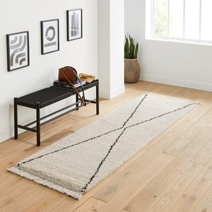 LA REDOUTE INTERIEURS, Läufer-Teppich Luna im Berber-Stil Läufer-Teppich Luna im Berber-Stil, La Redoute Intérieurs - Läufer Luna im Berberstil, 80X250CM, Beige