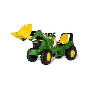 ROLLY TOYS, rollyFarmtrac Premium II John Deere 7310R, rollyTrac Lader, rolly toys® Trettraktor »rollyFarmtrac Premium II John Deere 7310R«, inkl. rollyTrac Lader