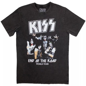 KISS, KISS - End Of The Road World Tour TShirt, für Herren, Grau, Größe S, KISS - End Of The Road World Tour TShirt, für Herren, Grau, Größe S