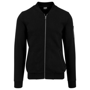 Urban Classics, Urban classics - SWEAT BOMBER pilota Zip Jacket, URBAN CLASSICS - jacke urban classic sweat basic, für Herren, Größe XXL