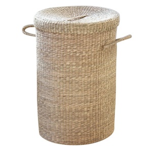 Casâme, Wäschekorb aus natürlichem Seegras Wäschekorb aus natürlichem Seegras, Calicosy - Wäschekorb aus natürlichem Seegras, One Size, Eiche