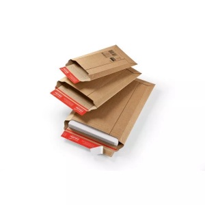 Colompac, Colompac Versandtasche Rigid Plus CP010.02 (B x H x T) 185 x 270 x 50 mm Braun Verwendung für Papierformat=DIN A5, DIN, Wellpapp-Versandtaschen, 185 x 270 mm, 20 Stück