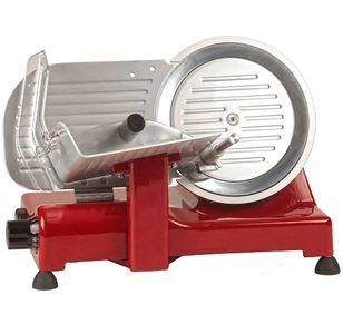 Ohmex, Ohmex Lusso 25Gl/rd 250Mm RED - (Rot), OHMEX, HOME & LIVING, Elektrische Schneidemaschine LUSSO rot, Produkte & Wohnen, Household & Kitchen, Küchenkleingeräte, Aufschnittmaschine