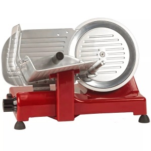 Ohmex, Ohmex Lusso 25Gl/rd 250Mm RED - (Rot), OHMEX, HOME & LIVING, Elektrische Schneidemaschine LUSSO rot, Produkte & Wohnen, Household & Kitchen, Küchenkleingeräte, Aufschnittmaschine