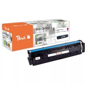 Peach, Peach Tonermodul magenta kompatibel zu HP No. 203A, CF543A, Peach HP 203 AM Toner ma ersetzt HP No. 203A M, CF543A für z.B. HP Color LaserJet Pro MFP M 280 nw, HP Color LaserJet Pro MFP M 281 fdw