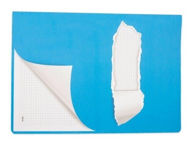 Elco, ELCO Schulheft Office 21 x 29.7 cm, Kariert, ELCO Schulheft A4 73061.37 kariert blau