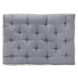 vidaXL, vidaXL Palettensofa-Kissen Blau 120x80x10 cm