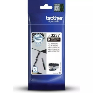 Brother, Tinte schwarz LC-3237BK, Brother Tintenpatrone, schwarz, LC-3237BK, (3'000 Seiten)