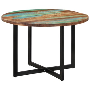 vidaXL, vidaXL Esstisch 110x75 cm Altholz Massiv, vidaXL Esstisch 110x75 cm Altholz Massivholz