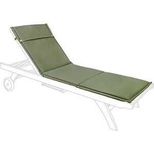 mutoni Garten Deluxe, Gartenkissen Olefin grün für Liege 63x190, Gartenkissen Olefin grün für Liege 63x190