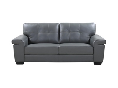 Vente-unique, Ledersofa 3Sitzer HAZEL Ledersofa 3Sitzer HAZEL, 