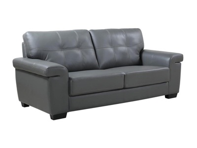 Vente-unique, Ledersofa 3Sitzer HAZEL Ledersofa 3Sitzer HAZEL, 