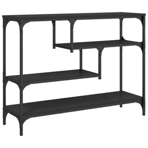 vidaXL, vidaXL Konsolentisch Schwarz 100x30x75 cm Holzwerkstoff, vidaXL Konsolentisch Schwarz 100x30x75 cm Holzwerkstoff