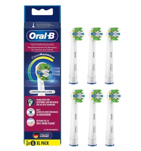 Oral-B, Oral-B Clean Maximizer 6er (Tiefenreinigung) Aufsteckbürsten, 