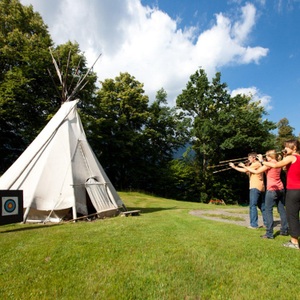 SMARTBOX, Entspannung Und Abenteuer: 1 Nacht Im Tipi-zelt Und Ein Blasrohr-kurs Für Anfänger - Geschenkbox Unisex, Entspannung und Abenteuer: 1 Nacht im Tipi-Zelt und ein Blasrohr-Kurs für Anfänger