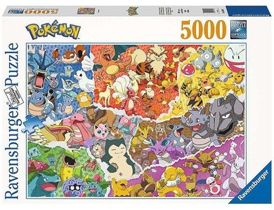 undefined, Ravensburger Puzzle 16845 – Pokémon Allstars – 5000 Teile Puzzle für Erwachsene und Kinder ab 14 Jahren, Ravensburger Puzzle »Pokémon Allstar«