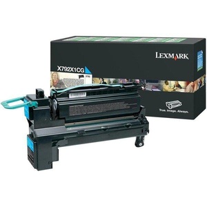 Lexmark, Lexmark X792 Toner cyan, LEXMARK Tonerkassette cyan 20.000 seiten passend für: X 790 Series;X 792 Series;X792de;X792dte;X792dtfe;X792dtme;X792dtpe;X792dtse