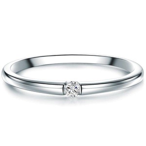 Tresor 1934, Damen Diamant-ring Damen Silber 56, Trilani - Ring, 56, Silber