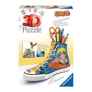 Mattel, Mattel® 3D-Puzzle »Naruto«, (112 tlg.), Ravensburger 3D-Puzzle »Puzzle Naruto Sneaker 3D«, (112 tlg.)