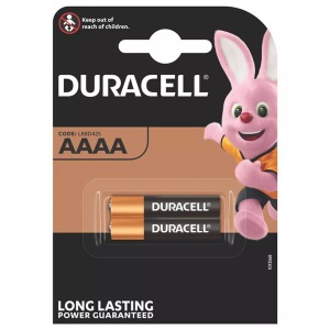 Duracell, Security Alkaline AAAA/MN2500/LR61/E96 Spezialbatterie, 1,5V, 500mAh - 2 Stück, DURACELL Batterie Ultra Ultra AAAA/LR61 B2 AAAA, LR61, 1.5V 2 Stück