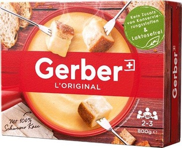 Gerber, Gerber Fondue Original 800g, Produkttyp, Gerber L'Original Fertig - Fondue