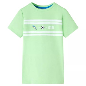 vidaXL, vidaXL Kinder T-Shirt Neongrün 116, vidaXL Kinder T-Shirt Neongrün 116