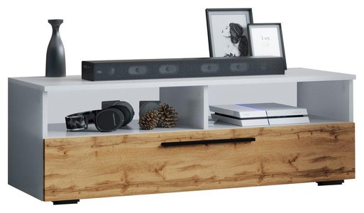 VCM, Holz TV Lowboard Möbel Fernsehschrank Tisch Konsole Fernsehtisch Arila XL Holz TV Lowboard Möbel Fernsehschrank Tisch Konsole Fernsehtisch Arila XL, VCM - TV Möbel | Lowboard Fernsehschrank mit ausreichend Stauraum Maße H. 39 x B. 115 T. 40 cm Fernseh ? Arila XL, 115cm, Weiss