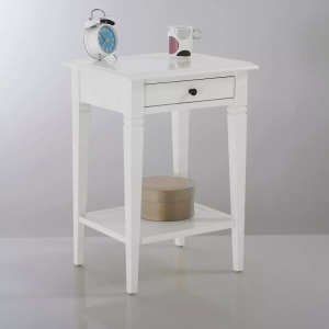 LA REDOUTE INTERIEURS, Nachttisch Andante, La Redoute Intérieurs - Nachttisch Andante, One Size, Weiss
