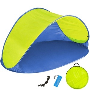 TecTake, Pop-up Strandmuschel Jasmin Unisex Gelb Bunt, Tectake - Pop-Up Strandmuschel Jasmin, Gelb Bunt