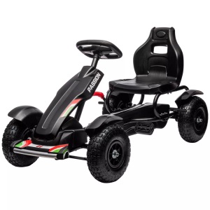 Northio, Northio - GoKart, Tretfahrzeug, Tretauto mit Handbremsen, Kinderfahrzeug verstellbarem Sitz, Pedal, Kettcar für 5-12 Jahre, Schwarz, One Size, Northio - GoKart, Tretfahrzeug, Tretauto mit Handbremsen, Kinderfahrzeug verstellbarem Sitz, Pedal, Kettcar für 5-12 Jahre, Schwarz, One Size